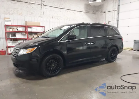 2011 Honda Odyssey Ex-L from USA, damaged, VIN 5FNRL5H60BB023741